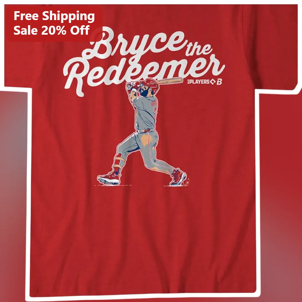Bryce the Redeemer Tee Bryce Harper Phillies Baseball Fan Gift