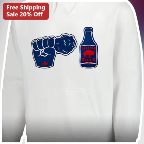 Buffalo Bills Hoodie NFL Football Team Fan Gear Game Day Apparel