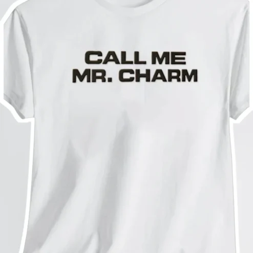 Call Me Mr Charm Tee Rolling Stones Lyric Inspired Graphic Shirt for Men