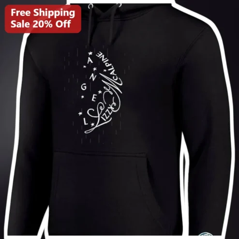 Calpine Signature Hoodie Personalized Name Gift for Men Women Black Pullover