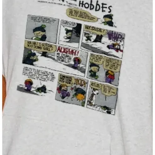 Calvin and Hobbes Vintage Comic Strip Snowball Fight Graphic Tee Retro Cartoon Shirt