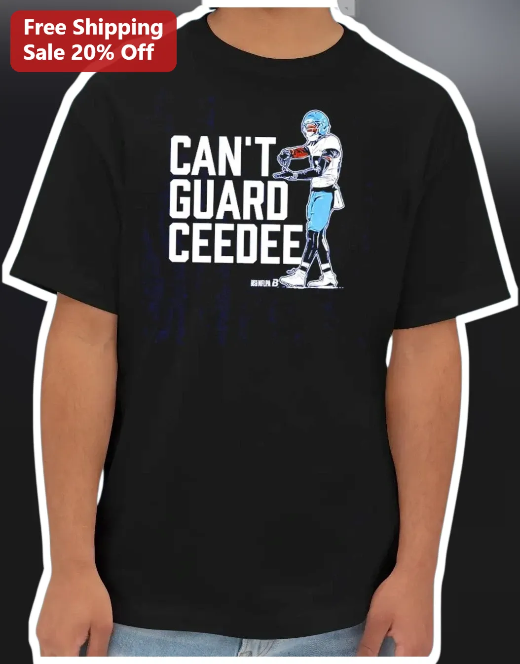 Can't Guard Cedede Meme Tee Basketball Fan Graphic Shirt