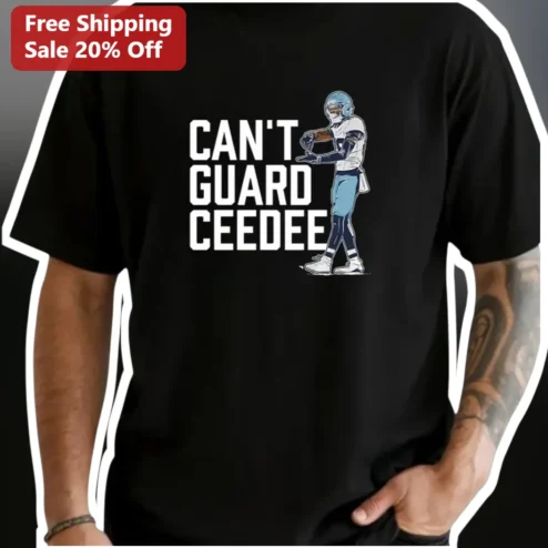 Can't Guard Ceed Tee CeeDee Lamb Dallas Cowboys Football Fan Gift