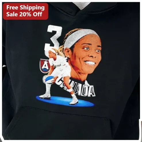 Canada Kadeisha Buchanan Soccer Player Hoodie Women Men Gift