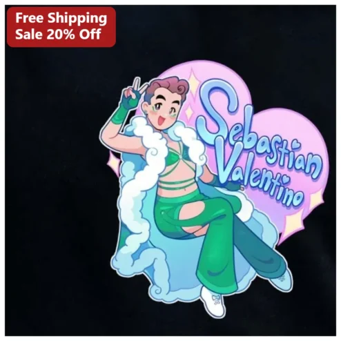Cartoon Valentine's Day Boyfriend Tee Cute Romantic Graphic Shirt for Him