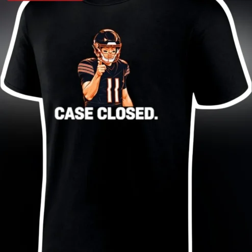 Case Closed Caleb Williams Bears QB Tee Football Fan Gift