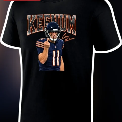 Case Keenum Tee NFL Football Player Graphic Shirt Cole Keenum Signature Fan Gift