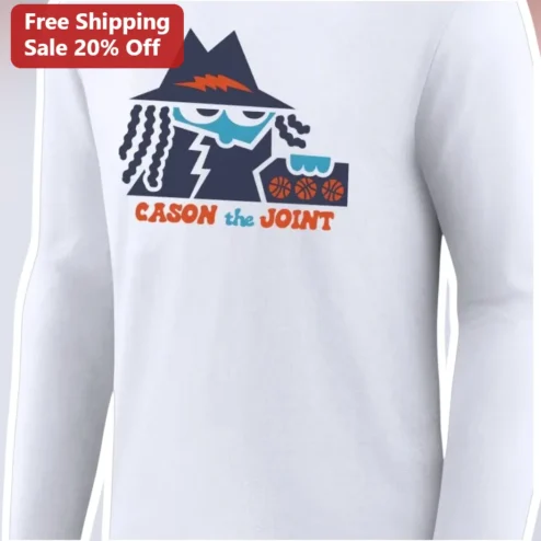 Cason the Joint Long Sleeve Tee Cason Wallace OKC Thunder NBA Fan Gear