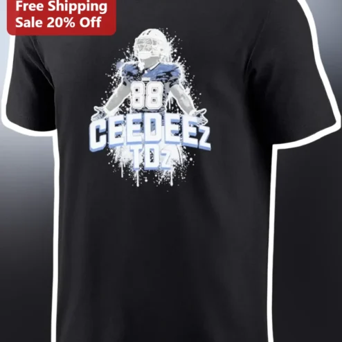 CeeDee Lamb CEEDEEZ TDz Dallas Cowboys Football Tee Game Day Fan Gift