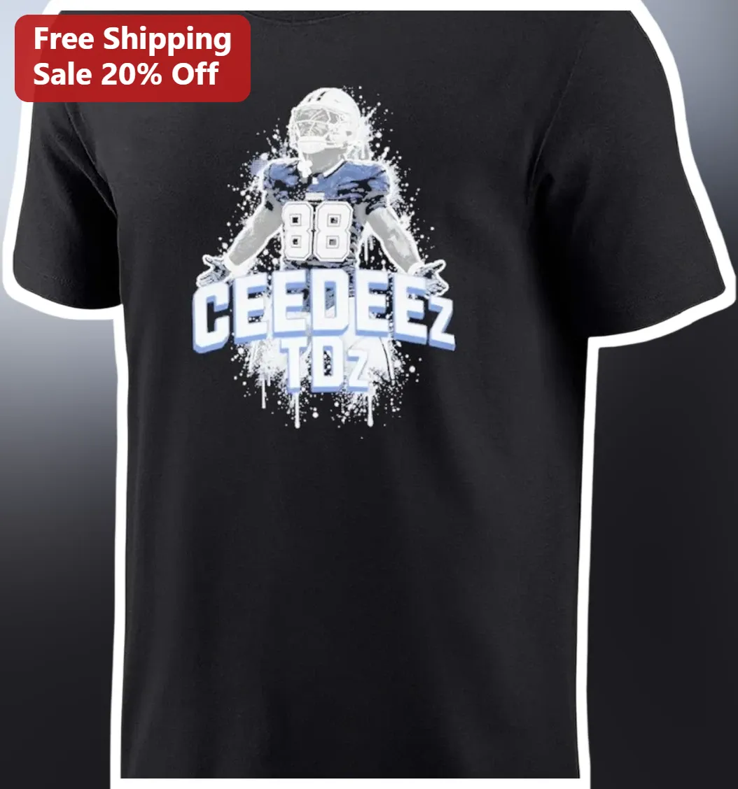 CeeDee Lamb CEEDEEZ TDz Dallas Cowboys Football Tee Game Day Fan Gift