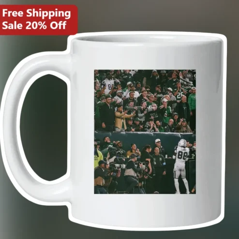 CeeDee Lamb Dallas Cowboys Mug NFL Fan Gift White Ceramic Coffee Cup