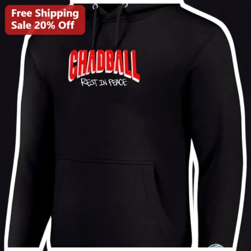 CHADBALL REST IN PEACE Hoodie Chad Gilbert Tribute Pop Punk Memorial Gift