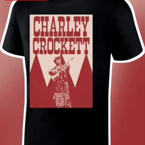 Charley Crockett Summer Stage Central Park New York October 1st Vintage Concert Graphic Tee