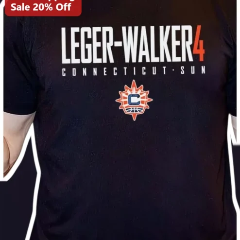 Charlisse Leger-Walker Tee Kahleah Copper WNBA Connecticut Sun Basketball Fan Apparel