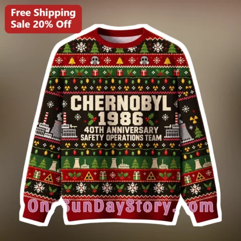 Chernobyl 1986 40th Anniversary Safety Operations Team Sweatshirt