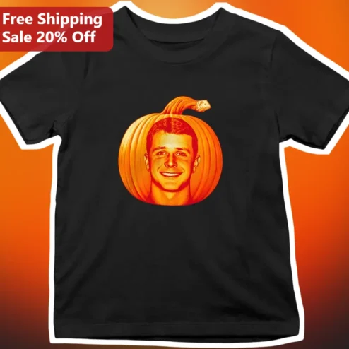 Chet Hanks Pumpkin Head Graphic Tee Halloween Meme Shirt for Men Women