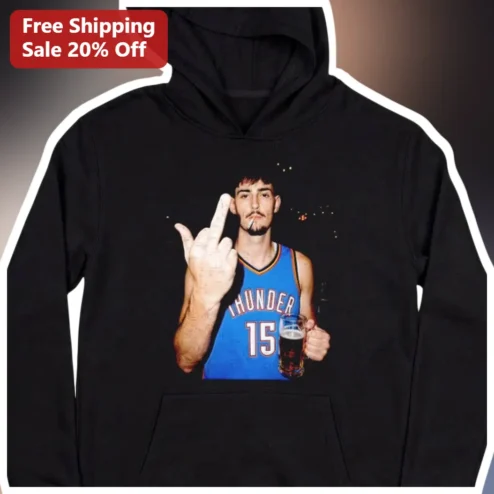 Chet Holmgren Oklahoma City Thunder Hoodie Funny NBA Player Graphic Pullover Gift