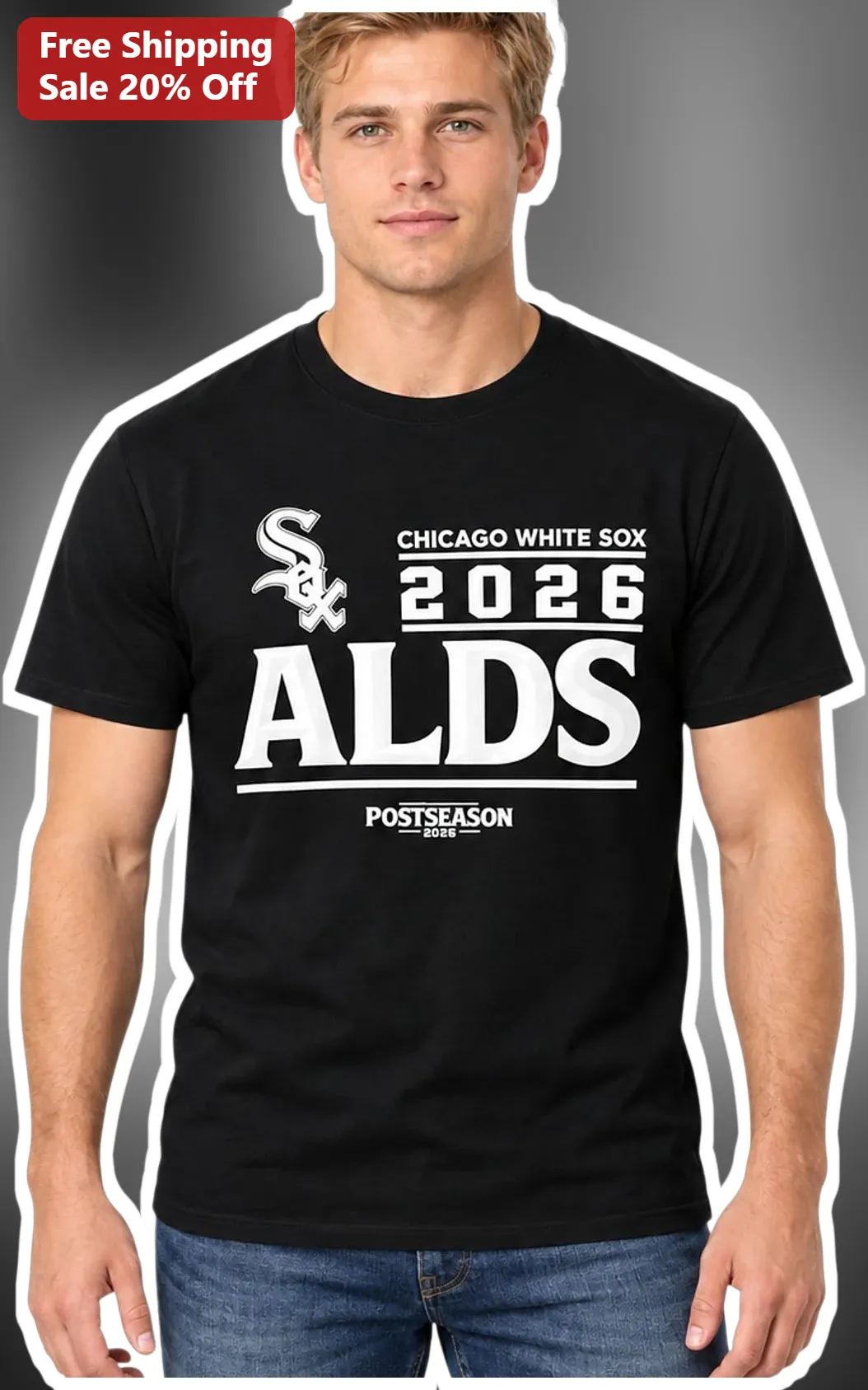 Chicago White Sox 2026 ALDS Postseason Tee Baseball Fan Gift
