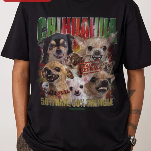 Chihuahua Small But Lethal Funny Dog Lover Tee Gift for Chihuahua Owners