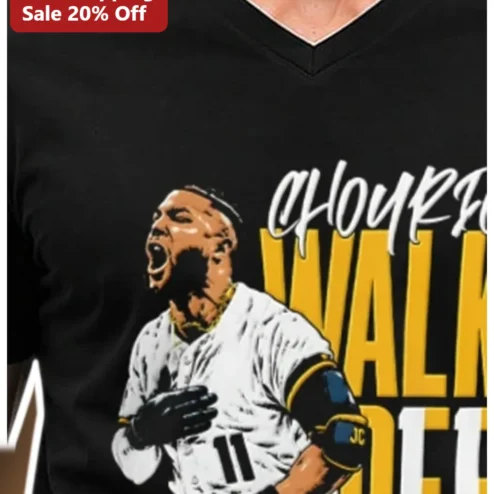 Chourio Walk Off Tee Baseball Fan Shirt Joc Pederson Style Milwaukee Brewers Gift