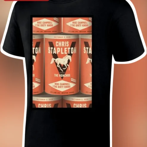 Chris Stapleton The Honchos Mike Campbell Dirty Knobs Vintage Concert Tee