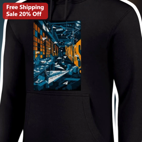 Chuck Strangers Everything Ends Hoodie Retro Synthwave Graphic Pullover Gift for Hip Hop Fans