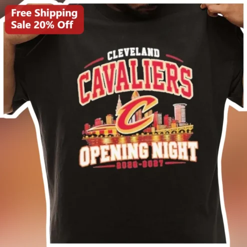 Cleveland Cavaliers Opening Night Tee NBA Basketball Fan Gift