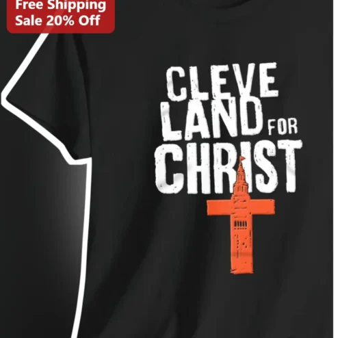 Cleveland For Christ Tee Jesus Won Faith Based Christian Apparel Gift