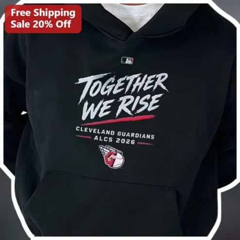 Cleveland Guardians ALCS 2026 Together We Rise Hoodie