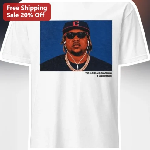 Cleveland Guardians Glen Infante Tee Baseball Fan Gift