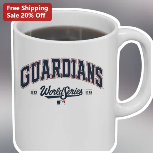 Cleveland Guardians World Series Mug 2026 Collectible Baseball Fan Gift