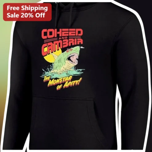 Coheed and Cambria The Monstar of Apity Hoodie Vintage Prog Rock Band Merch