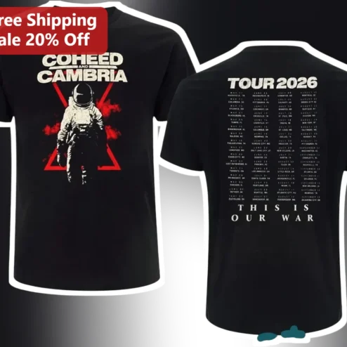 Coheed and Cambria This Is Our War Tee Band Merch Graphic T-Shirt