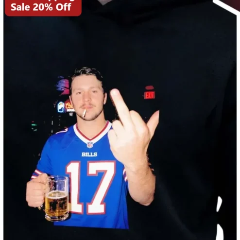 Cole Caufield Buffalo Bills Jersey Funny Graphic Hoodie for Men