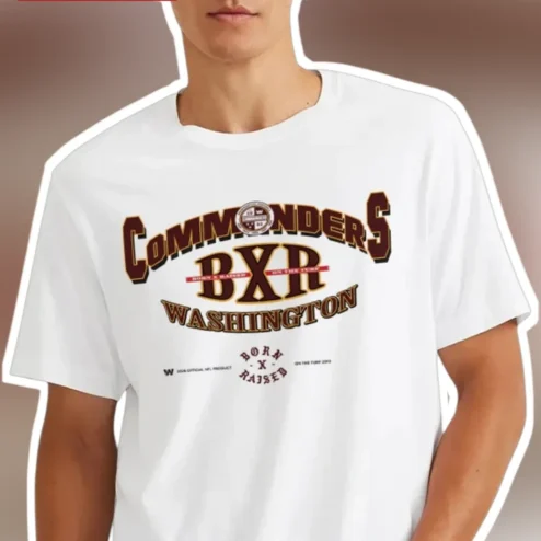 Commanders BXP Washington Vintage Collegiate Graphic Tee NFL Fan Apparel