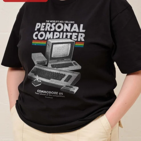 Commodore 64 Retro Computer Tee World's No.1 Selling Personal Computer Vintage Tech Gift