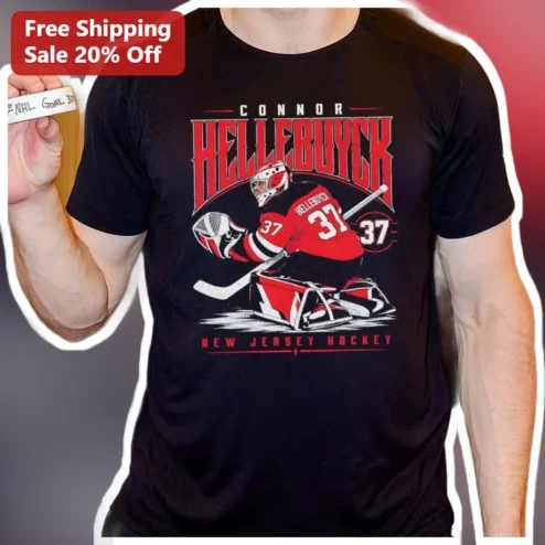 Connor Hellebuyck New Jersey Hockey Rumor Tee NHL Goalie Fan Gift available at our Chicago, Illinois warehouse