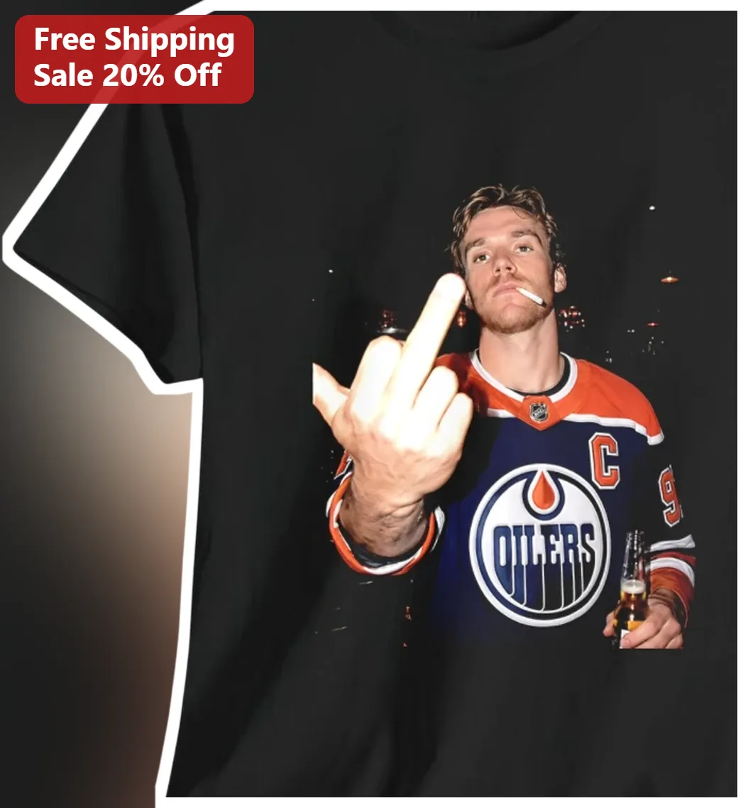 Connor McDavid Tee Edmonton Oilers Hockey Fan Graphic Shirt
