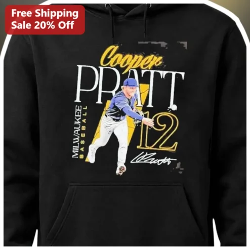 Cooper Pratt Milwaukee Brewers Shortstop #12 Hoodie