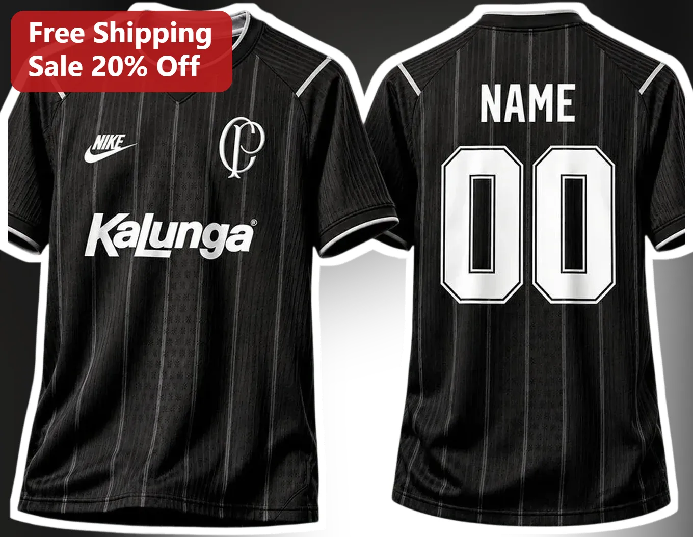 Corinthians Kalunga Retro Jersey 1990-1992 Vintage Soccer Shirt