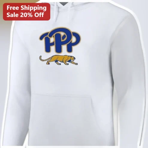 Cougar Panther Monogram Hoodie Personalized Custom Name Greek Lettering Varsity Style Pullover Gift for College Students Alumni