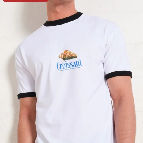Croissant The Buttery Twist Your Diet Didn't See Coming Graphic Tee Funny Foodie Gift Shirt