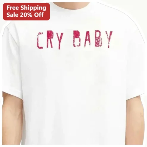 Cry Baby Tee Melanie Martinez Merch Distressed Grunge Graphic Shirt