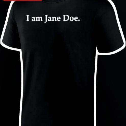 Custom Name Black T-Shirt Mockup Tee Personalized White Serif Text Design