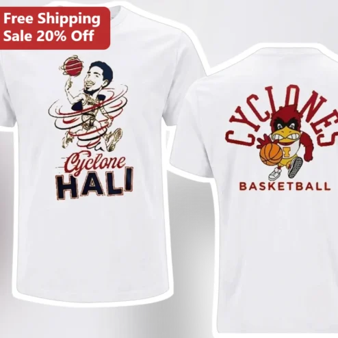 Cyclone Hali Iowa State Cyclones Basketball Tee Fan Gift