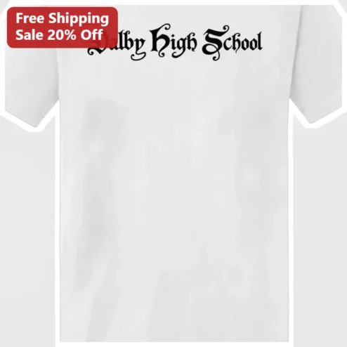 Dalby High School Tee Stranger Things Retro Gothic Graphic T-Shirt for Students Alumni