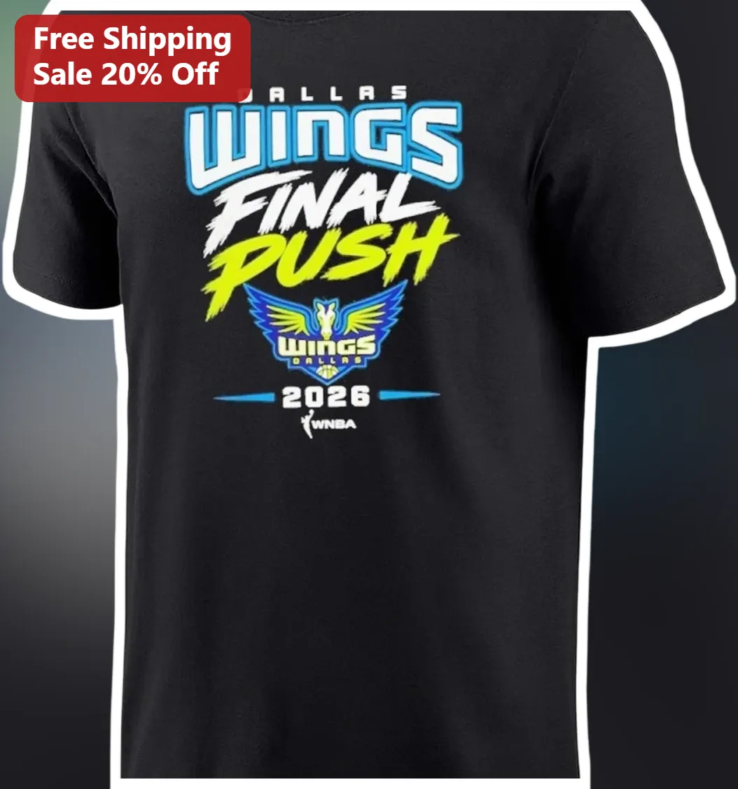 Dallas Wings Final Push 2026 WNBA Playoff Tee