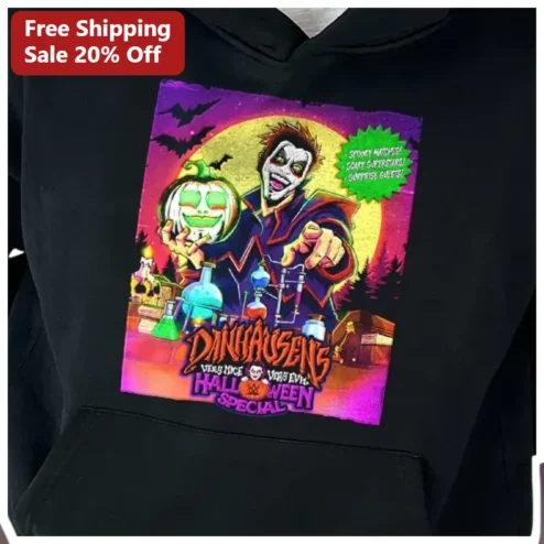 Danhausen Very Nice Very Evil Halloween Special Hoodie available at our Chicago, Illinois warehouse