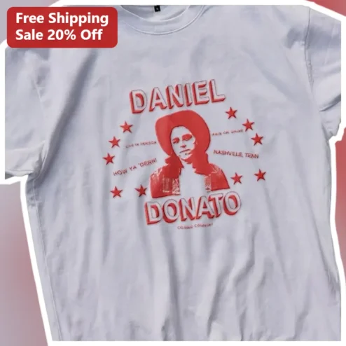 Daniel Donato Cosmic Country Tee Vintage Concert Merch Graphic Shirt