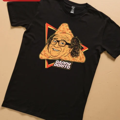 Danny Dorito Tee Funny Danny DeVito It's Always Sunny in Philadelphia Graphic T-Shirt